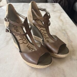 Sam Edelman espadrille wedge women’s size 9